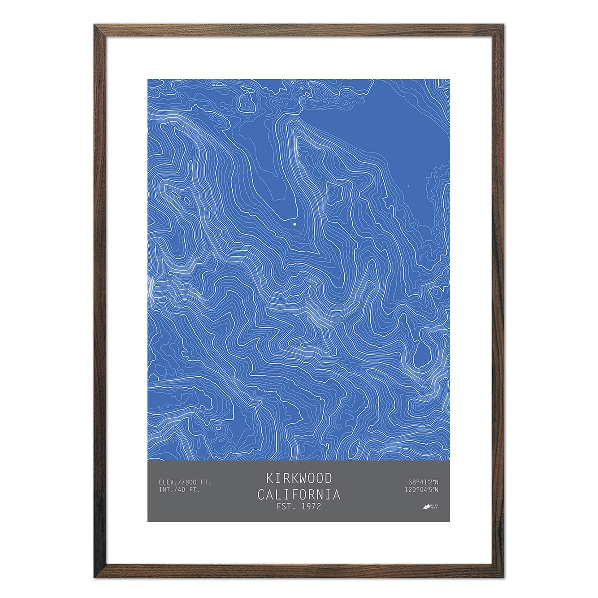 Kirkwood, California - Muir Way - TOPO Series