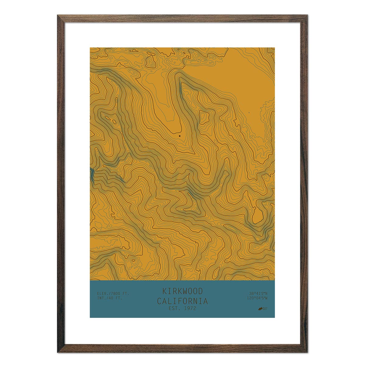 Kirkwood, California - Muir Way - TOPO Series