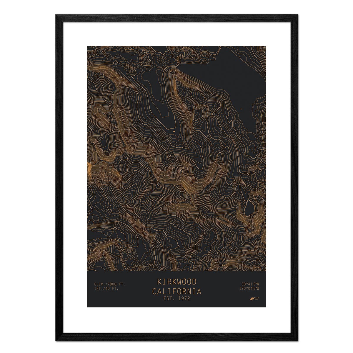 Kirkwood, California - Muir Way - TOPO Series
