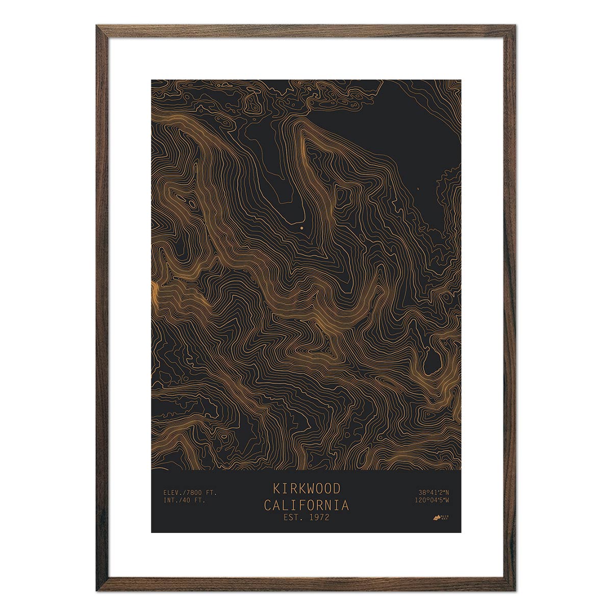 Kirkwood, California - Muir Way - TOPO Series
