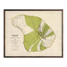 Lanai Island 1906 Map - Muir Way - Vintage Map