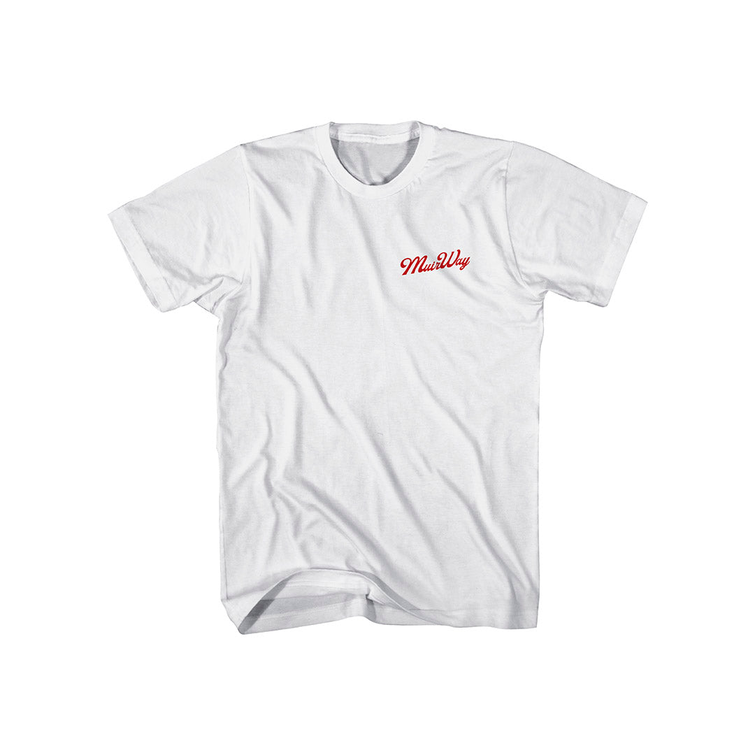 Landscape Tee White - Muir Way - T-Shirt