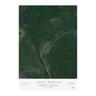 Liberty Mountain, Pennsylvania - Muir Way - TOPO Series
