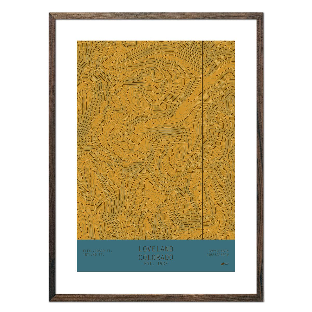 Loveland, Colorado - Muir Way - TOPO Series