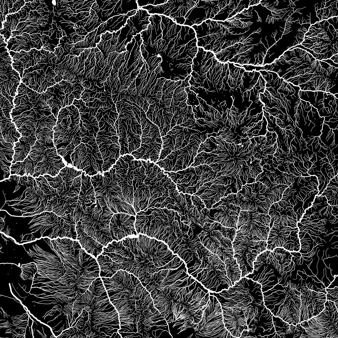 Lower Colorado Regional Hydrological Map - Muir Way - Hydrology