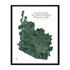 Lower Colorado Regional Hydrological Map - Muir Way - Hydrology