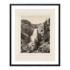 Lower Falls of the Yellowstone, Near View, Yellowstone 1873 - Muir Way - Photograph