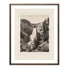 Lower Falls of the Yellowstone, Near View, Yellowstone 1873 - Muir Way - Photograph
