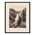 Lower Falls of the Yellowstone, Near View, Yellowstone 1873 - Muir Way - Photograph