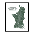 Lower Mississippi Regional Hydrological Map - Muir Way - Hydrology