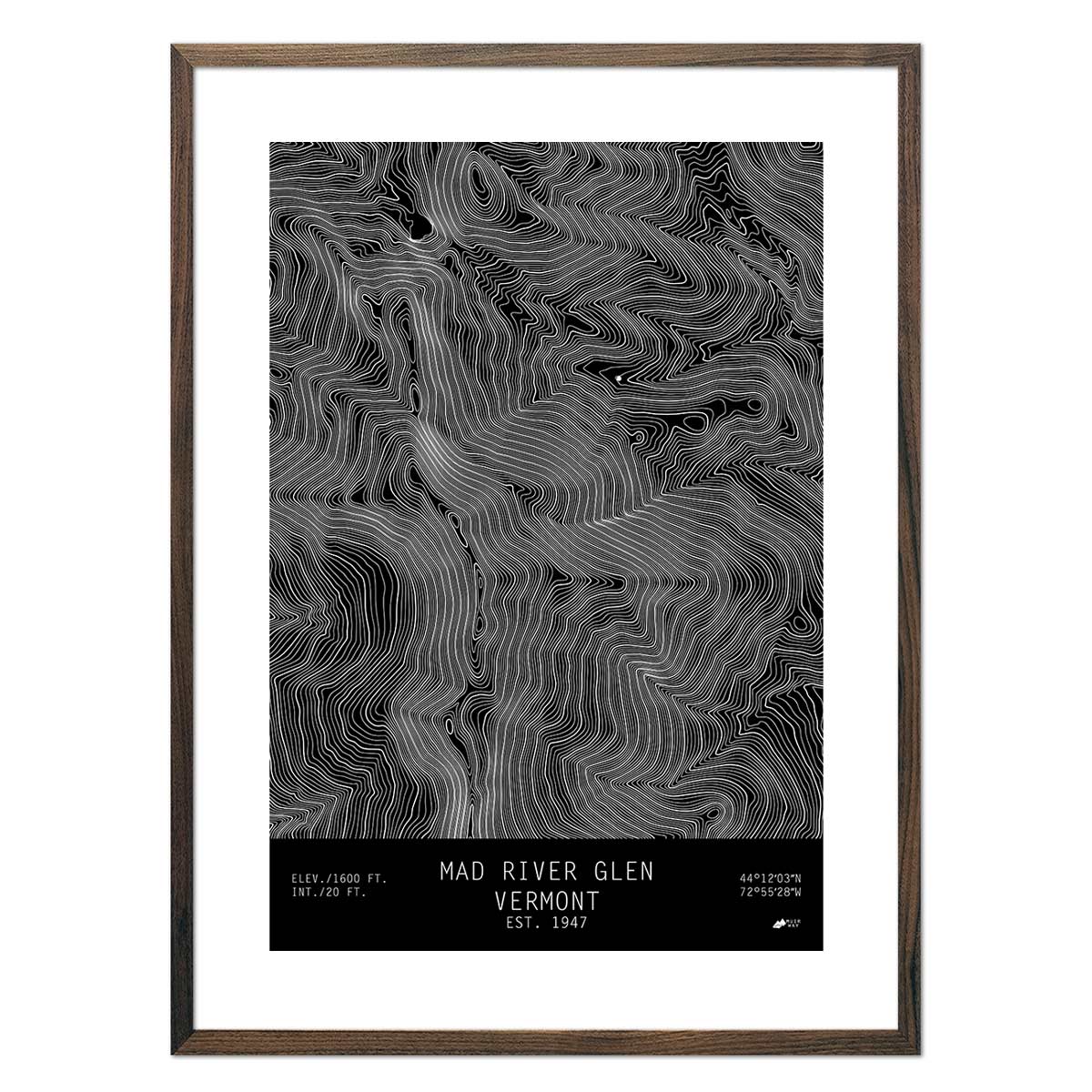 Mad River Glen, Vermont - Muir Way - TOPO Series