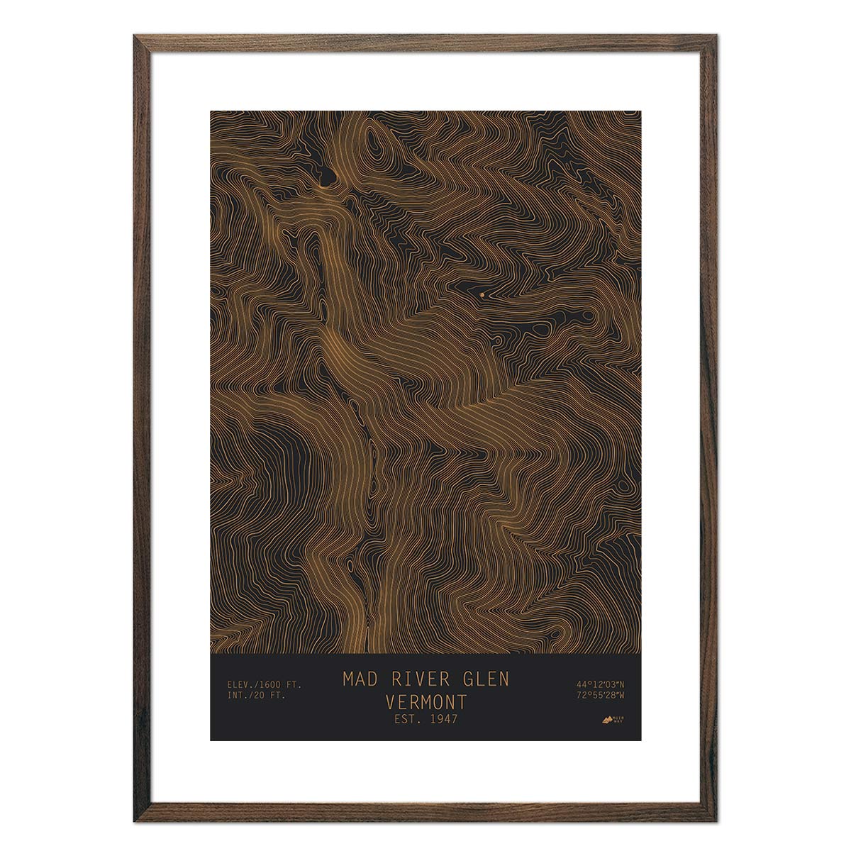 Mad River Glen, Vermont - Muir Way - TOPO Series
