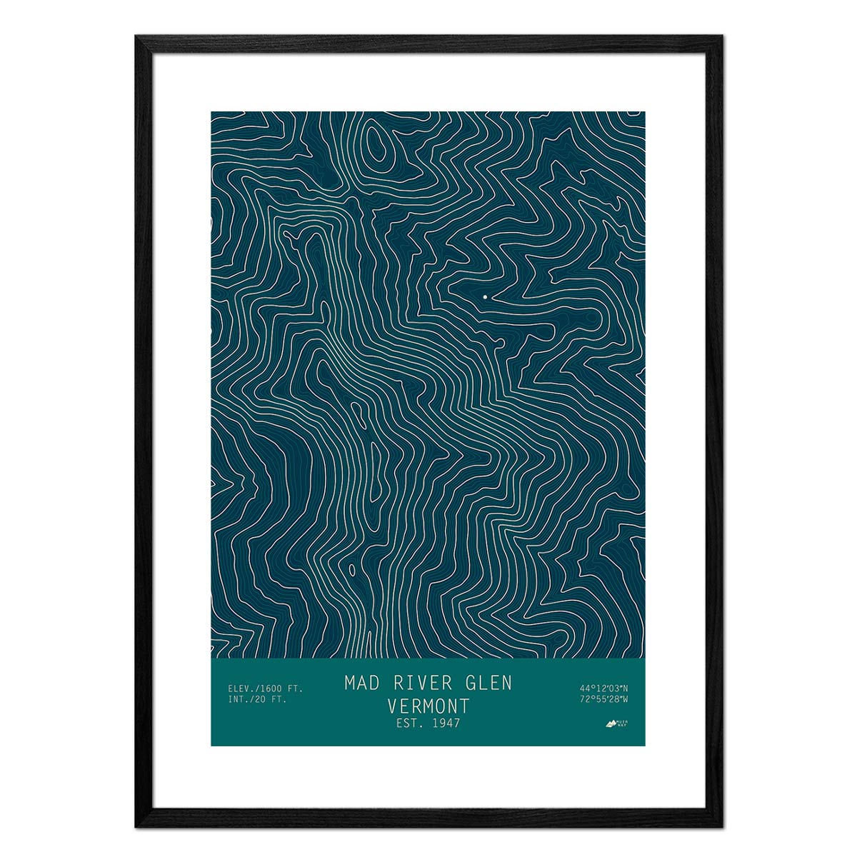 Mad River Glen, Vermont - Muir Way - TOPO Series