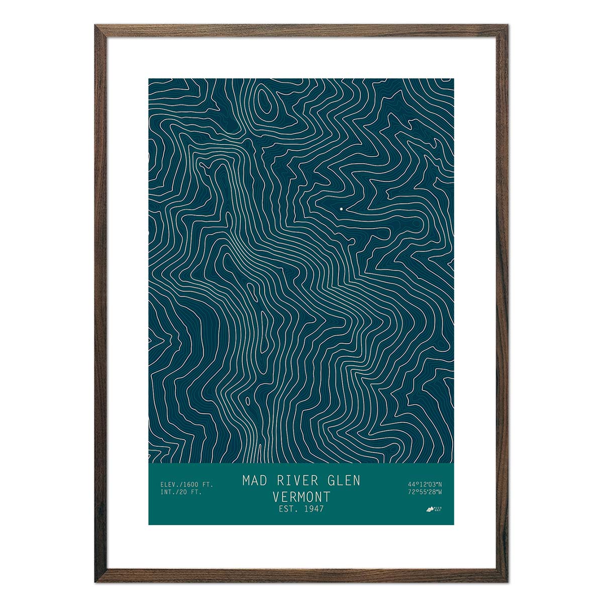 Mad River Glen, Vermont - Muir Way - TOPO Series