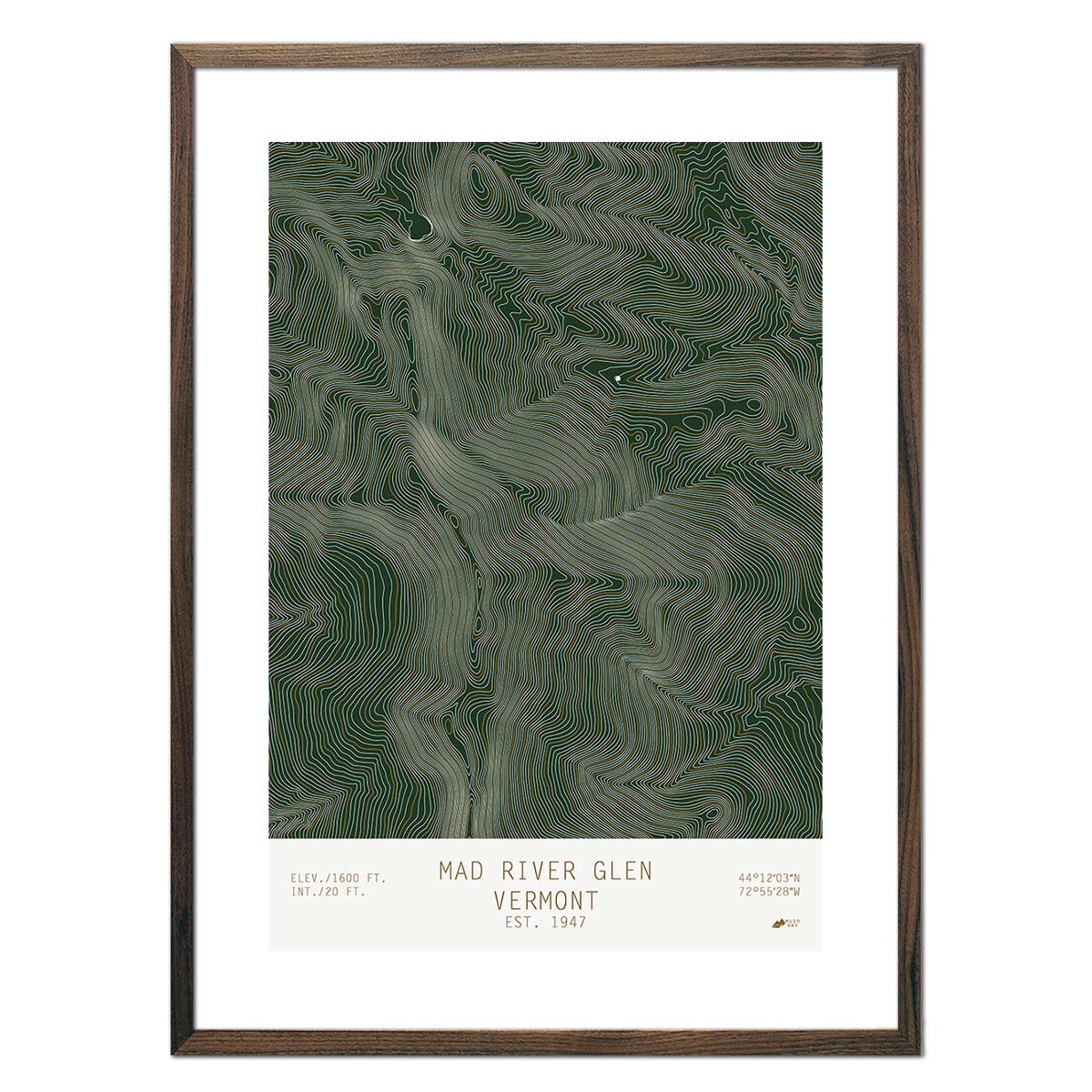 Mad River Glen, Vermont - Muir Way - TOPO Series