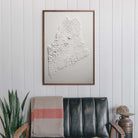 Maine 3D Raised Relief Map - Muir Way - 3D