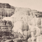 Mammoth Hot Springs, Lower Basin, Yellowstone 1873 - Muir Way - Photograph