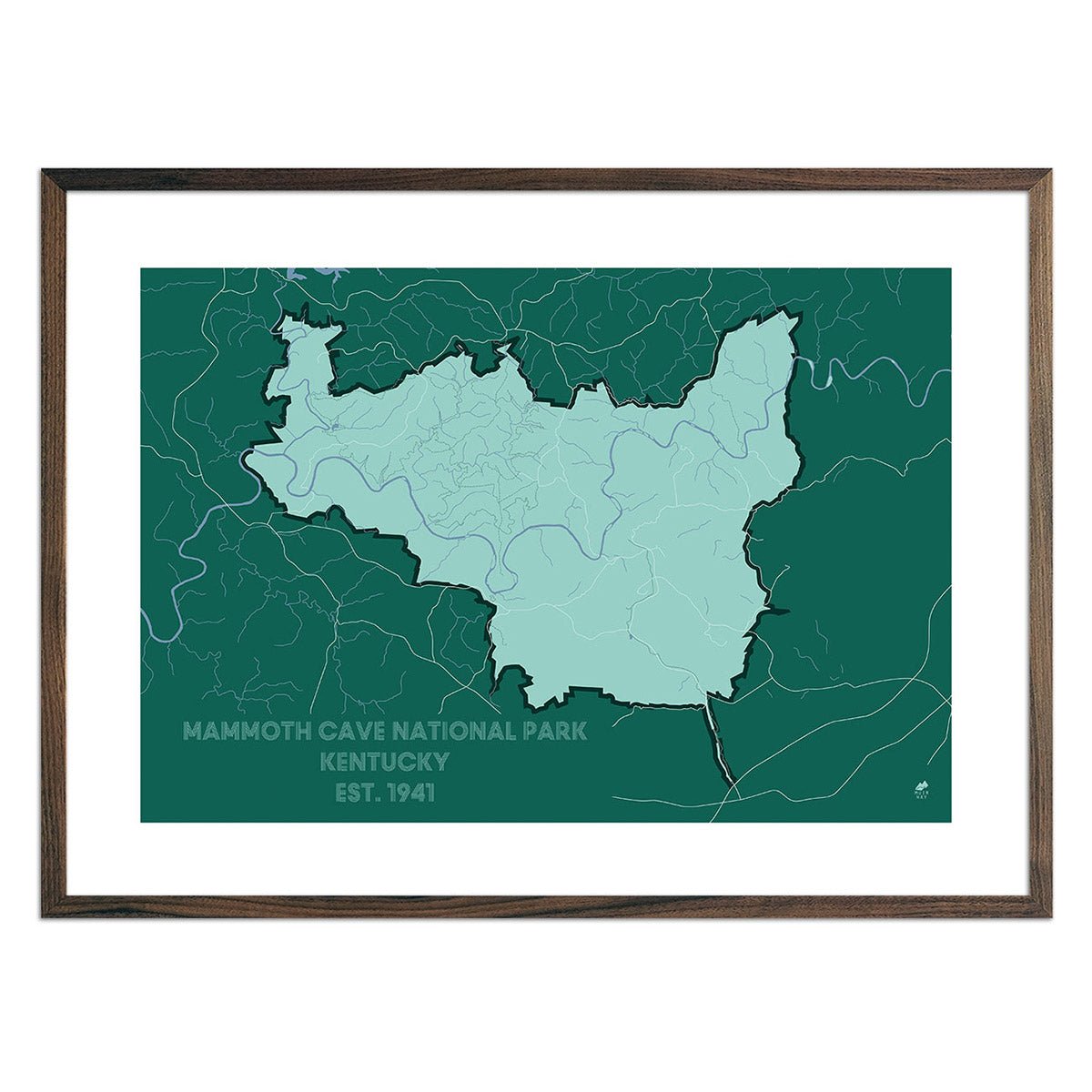 Mammoth Cave National Park Map - Muir Way - National Park