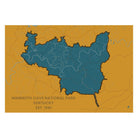 Mammoth Cave National Park Map - Muir Way - National Park