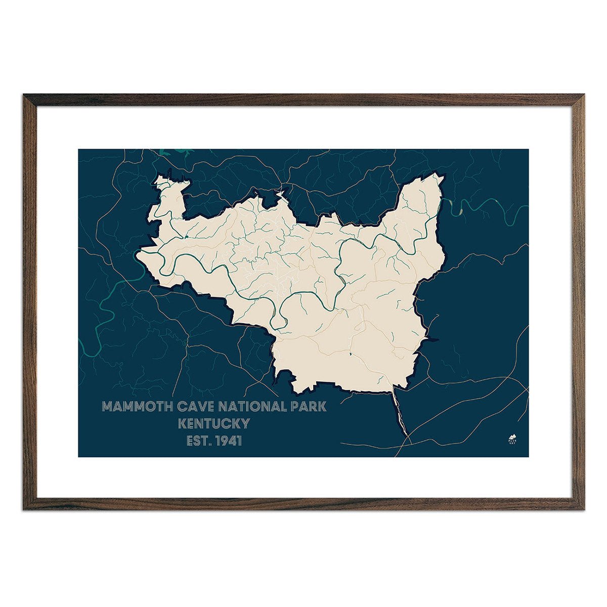 Mammoth Cave National Park Map - Muir Way - National Park