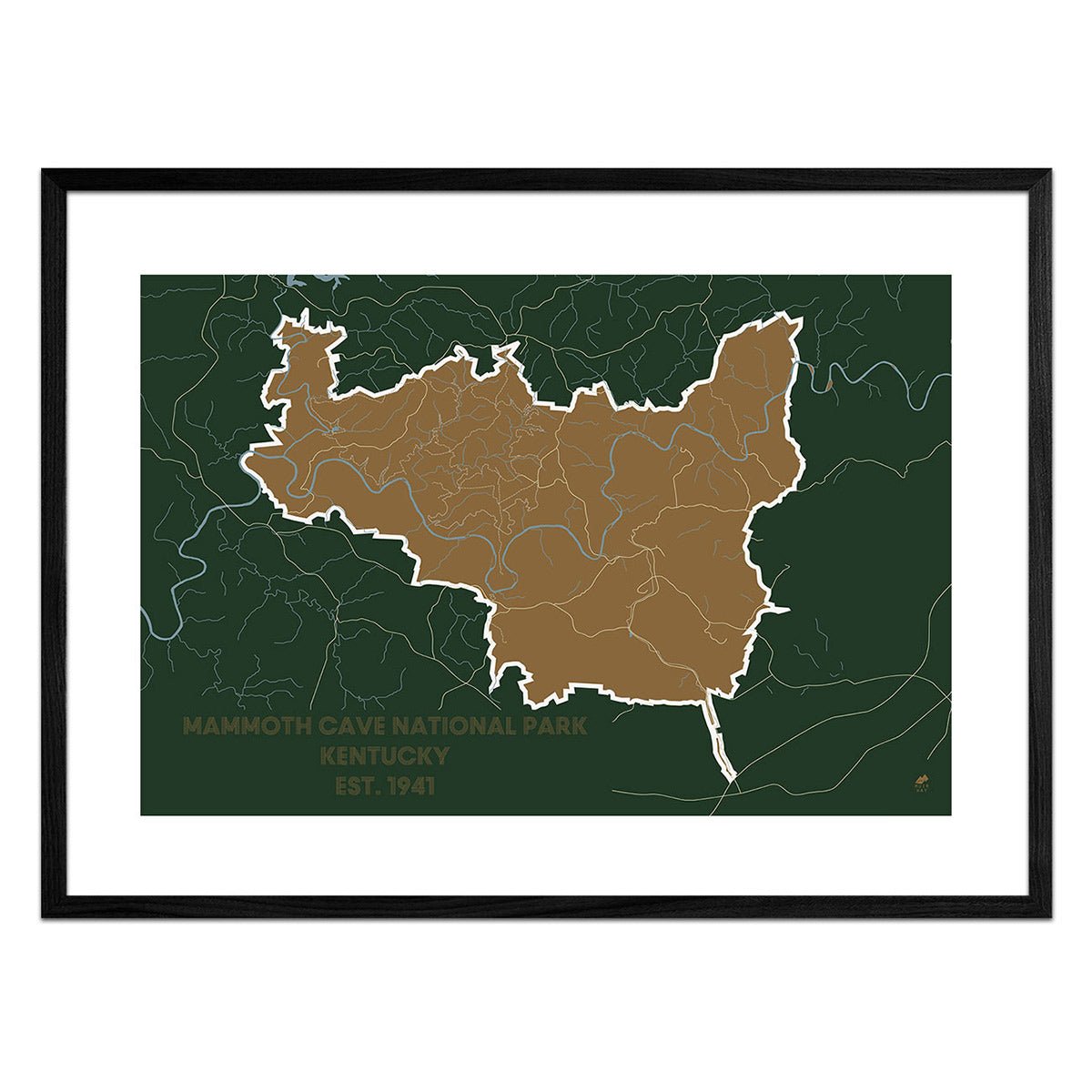 Mammoth Cave National Park Map - Muir Way - National Park