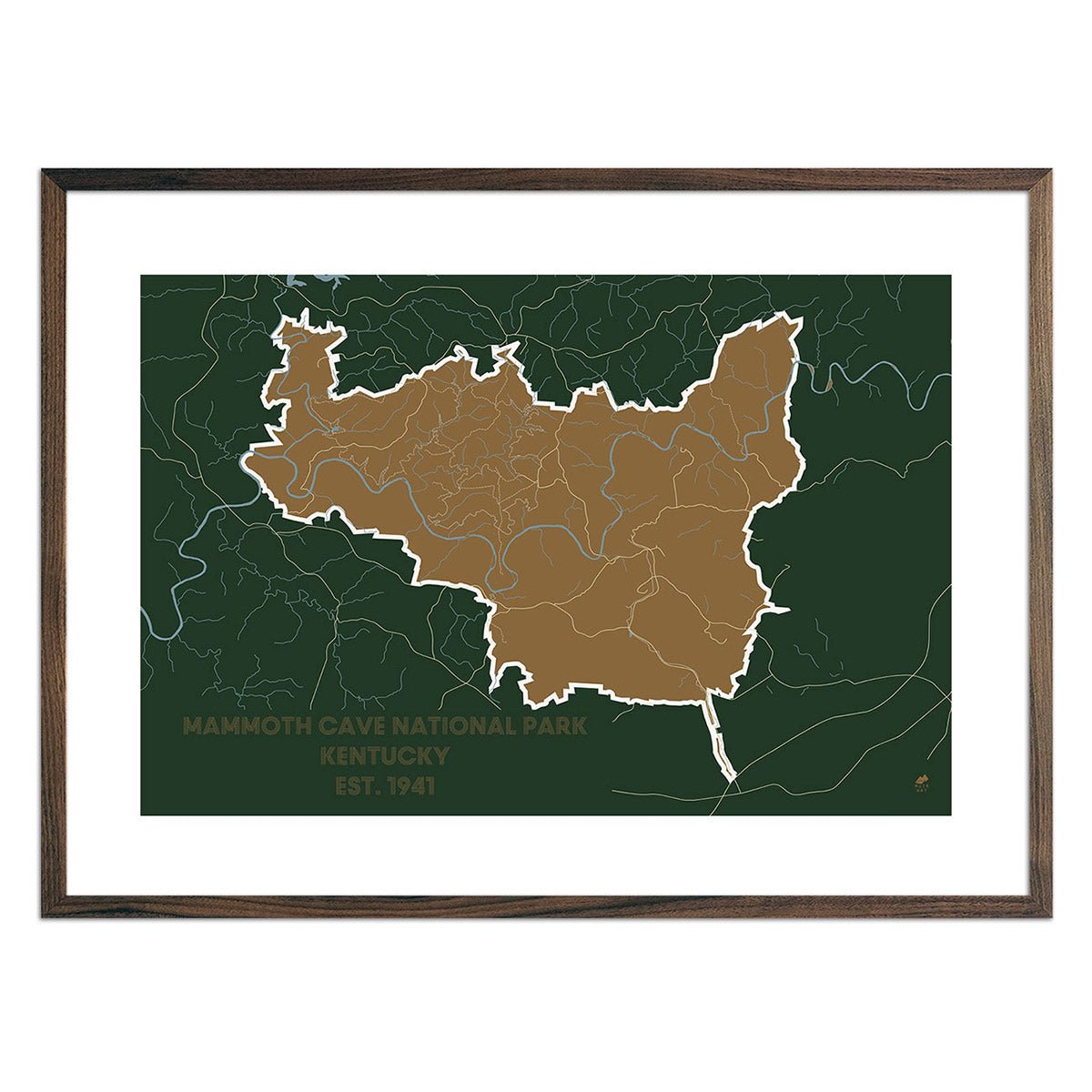 Mammoth Cave National Park Map - Muir Way - National Park