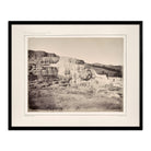 Mammoth Hot Springs, Lower Basin, Yellowstone 1873 - Muir Way - Photograph