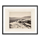 Mammoth Hot Springs on Gardiner's River with Man, Yellowstone 1873 - Muir Way - Photograph