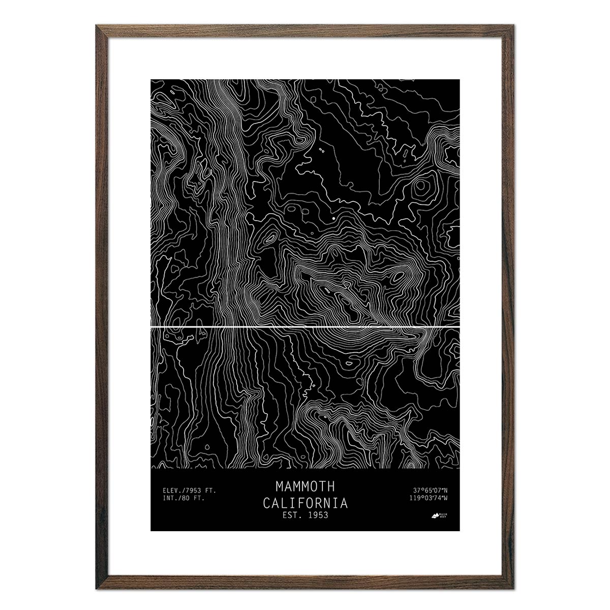Mammoth, California - Muir Way - TOPO Series