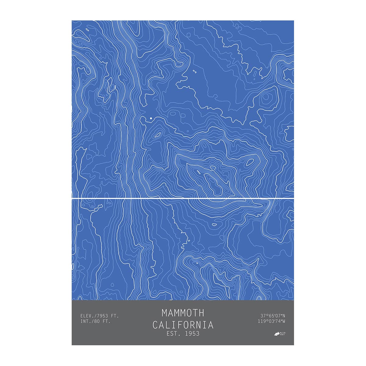 Mammoth, California - Muir Way - TOPO Series