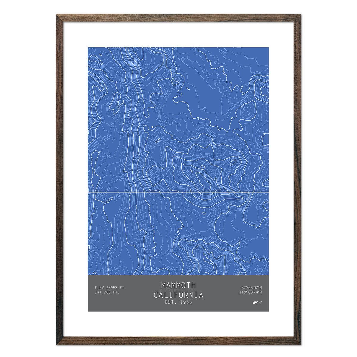 Mammoth, California - Muir Way - TOPO Series