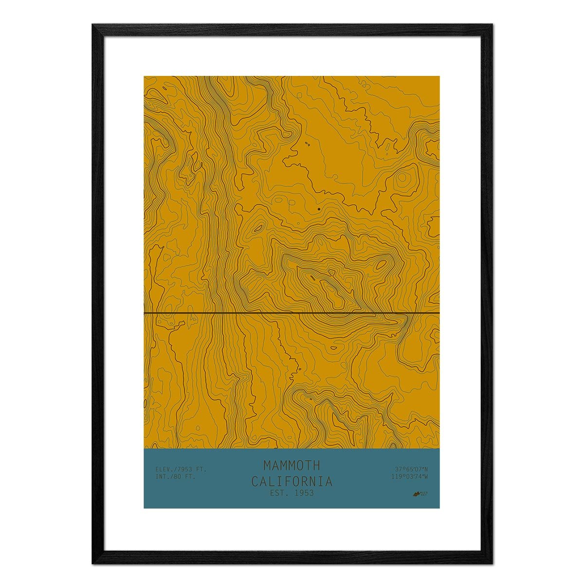 Mammoth, California - Muir Way - TOPO Series