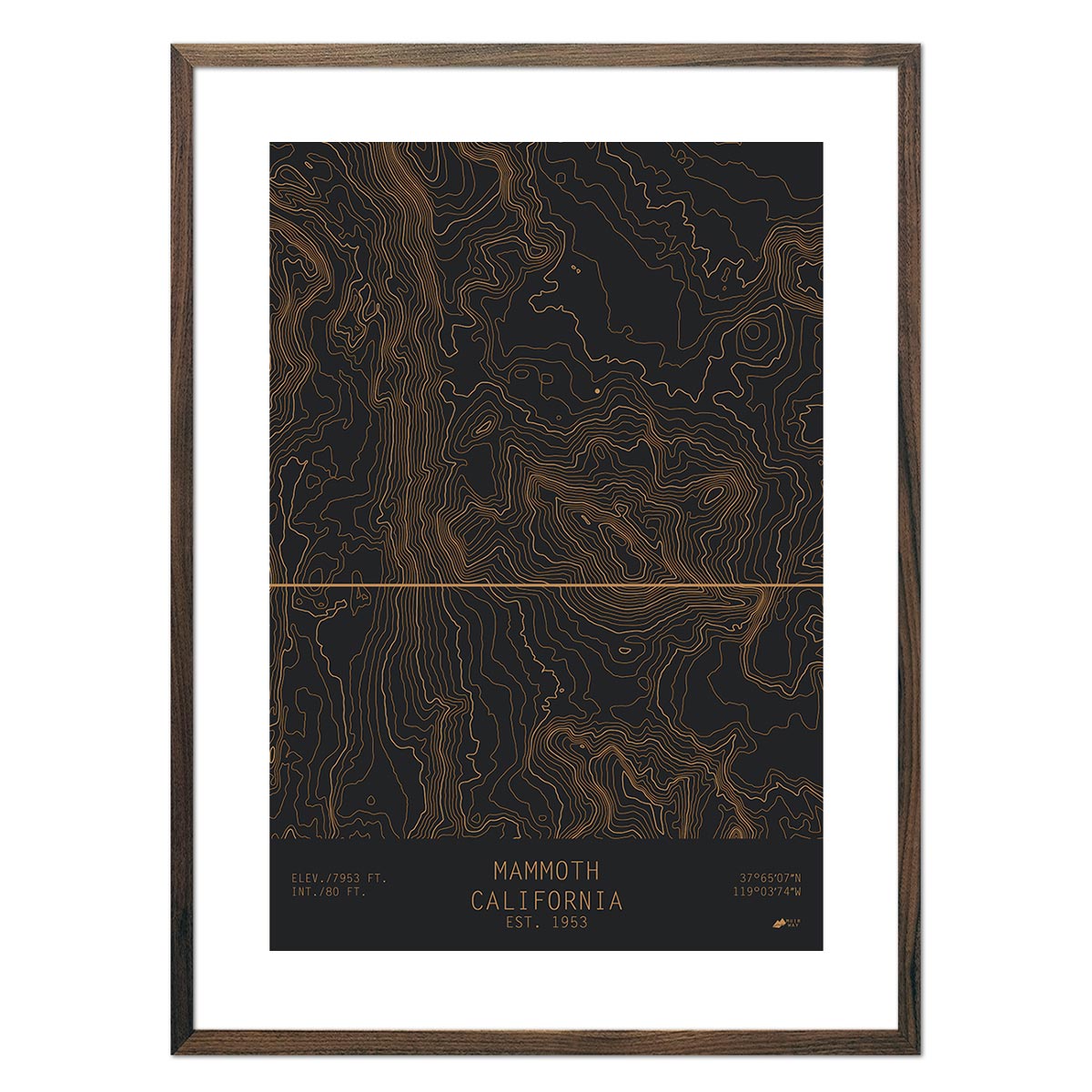 Mammoth, California - Muir Way - TOPO Series