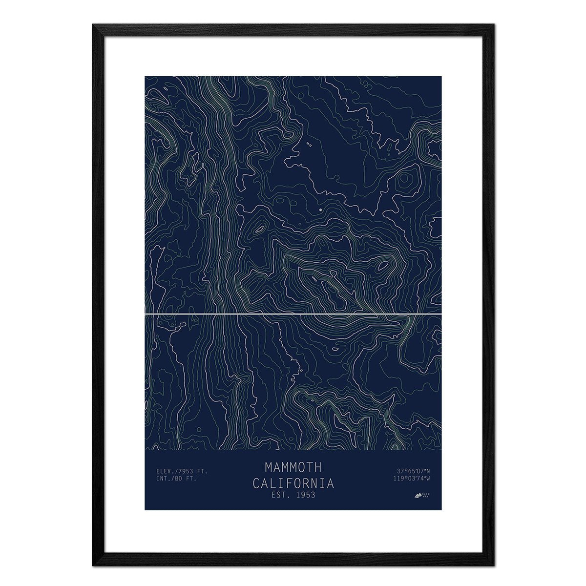 Mammoth, California - Muir Way - TOPO Series