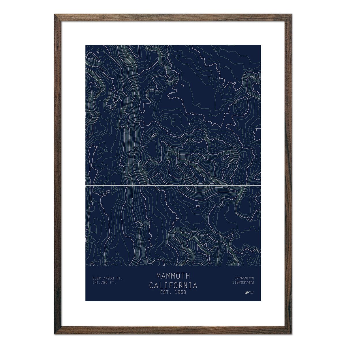 Mammoth, California - Muir Way - TOPO Series