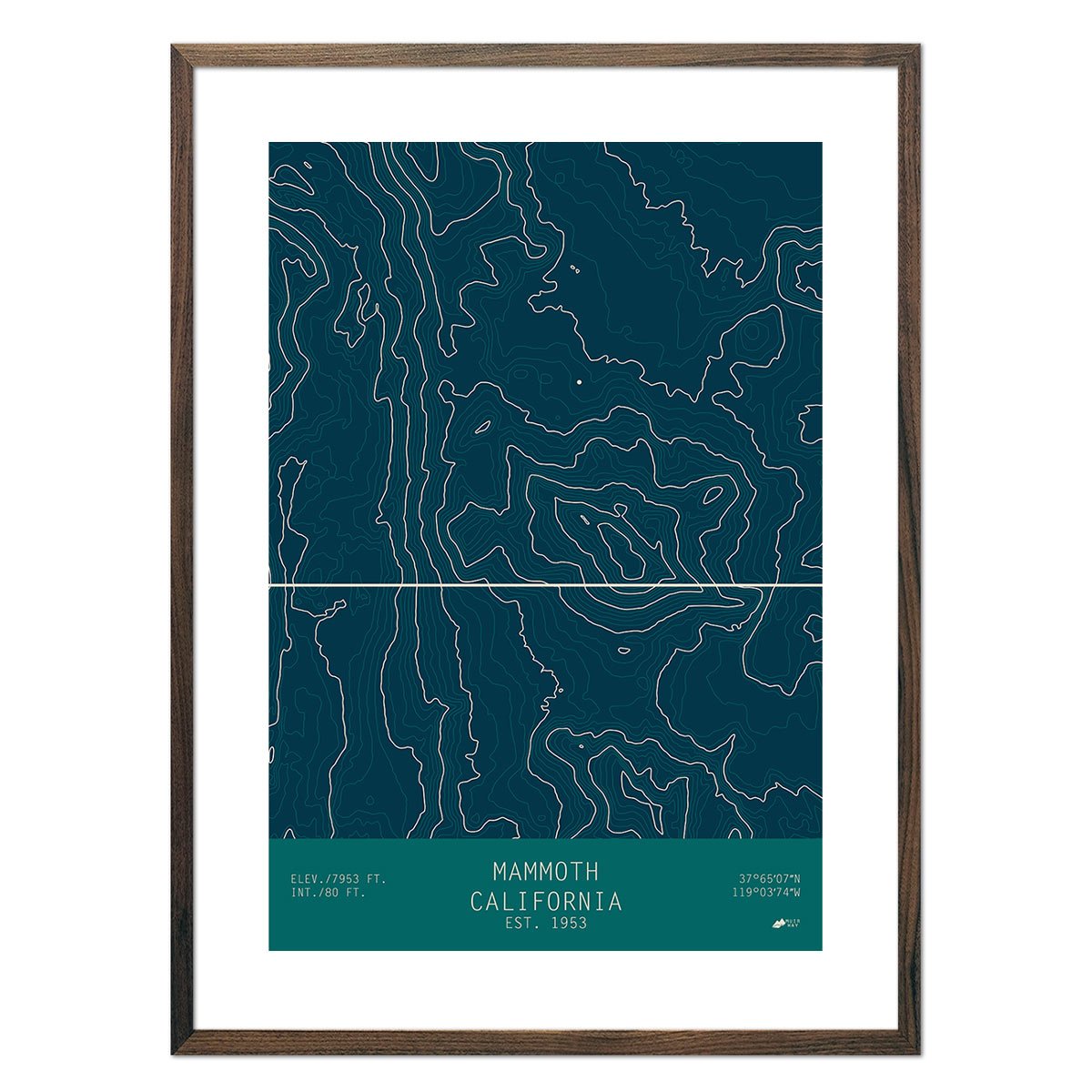 Mammoth, California - Muir Way - TOPO Series