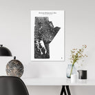 Manitoba Hydrological Map - Muir Way - Hydrology
