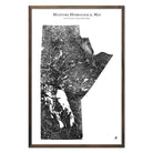 Manitoba Hydrological Map - Muir Way - Hydrology