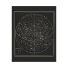 Map of the Heavens July - October 1850 - Muir Way - Vintage Map