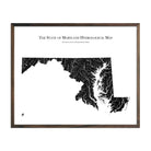Maryland Hydrological Map - Muir Way - Hydrology