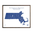 Massachusetts Hydrological Map - Muir Way - Hydrology