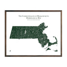 Massachusetts Hydrological Map - Muir Way - Hydrology