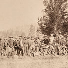 Meeting of the USGS in the Lower Firehole Basin, Yellowstone 1873 - Muir Way - Photograph
