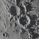 1874 Mercator and Campanus Moon Craters Print - Muir Way - Astronomy