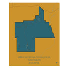 Mesa Verde National Park Map - Muir Way - National Park