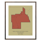 Mesa Verde National Park Map - Muir Way - National Park