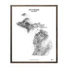 Michigan Elevation Map - Muir Way - Elevation