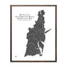 Mid Atlantic Regional Hydrological Map - Muir Way - Hydrology