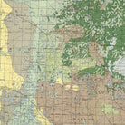Pine Region of Minnesota 1899 Map - Muir Way - Vintage Map