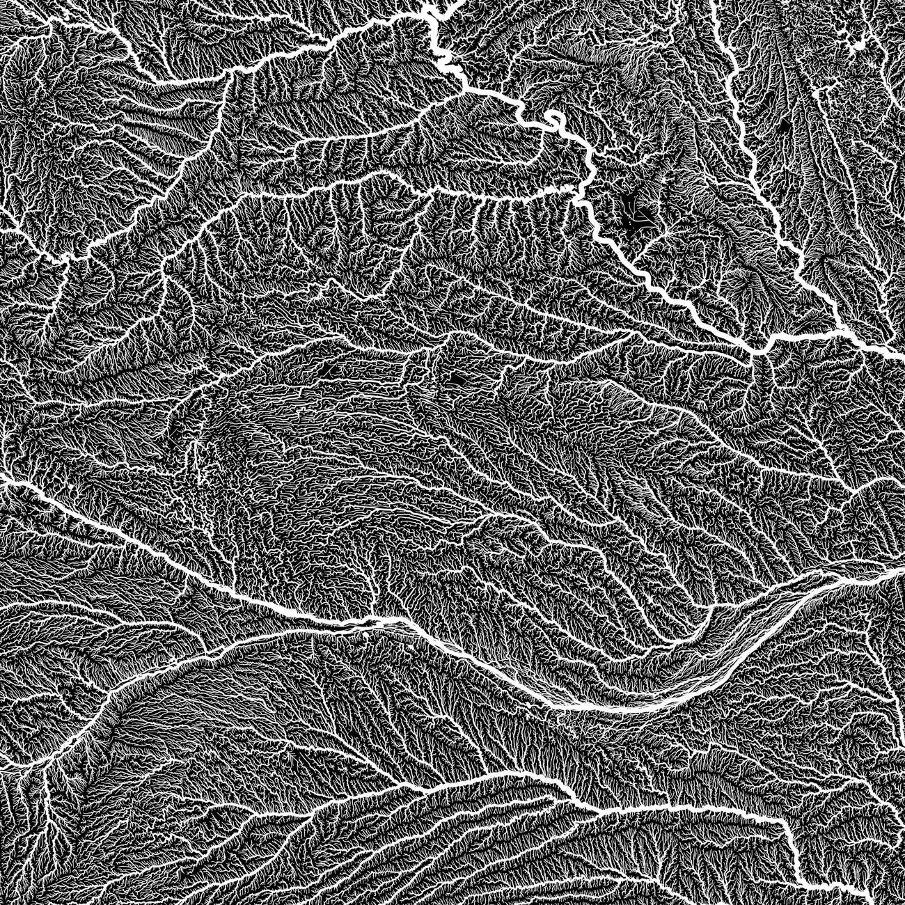 Missouri Regional Hydrological Map - Muir Way - Hydrology